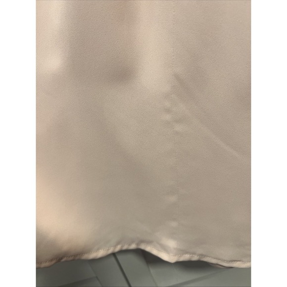 David's Bridal Double Strap Georgette Chiffon Wrap Maxi Dress Size 2 Petal - Picture 10 of 10